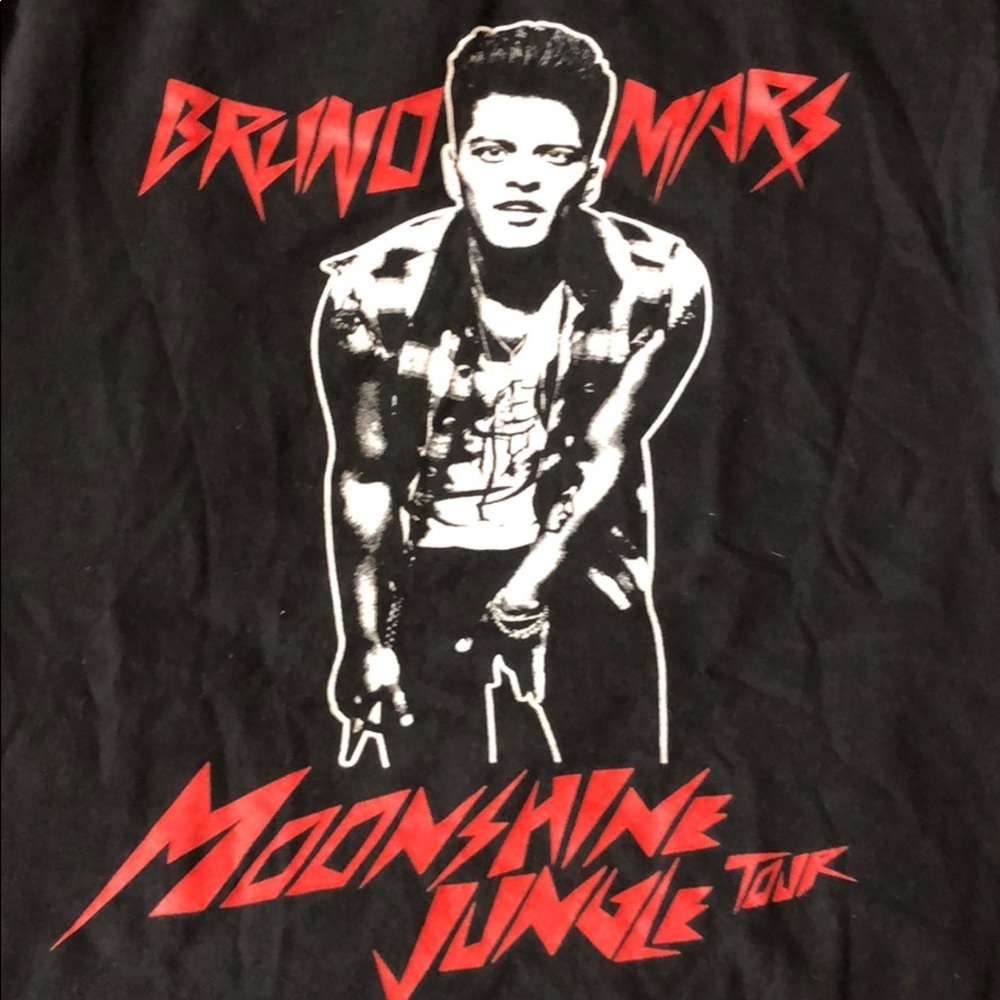 bruno mars concert tee